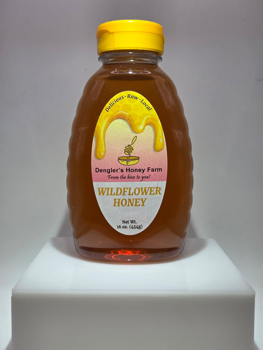 Honey (Wildflower) 16oz Squeeze Bottle